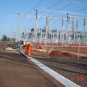 CONSTRUÇÃO DE BASE DE EQUIPAMENTOS SE 500kV